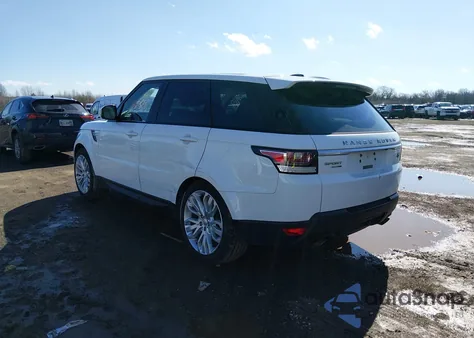 2014 Land Rover Range Rover Sport 3.0L V6 Supercharged Hse z USA, uszkodzony, nr VIN SALWR2WF2EA367242